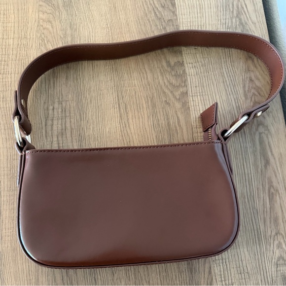 ASOS Handbags - ASOS Elegant Brown Shoulder Bag